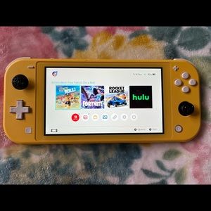 YELLOW SWITCH USED BUT IN GREAT CONDITION.